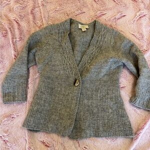 Ann Taylor LOFT Gray Sweater XS
